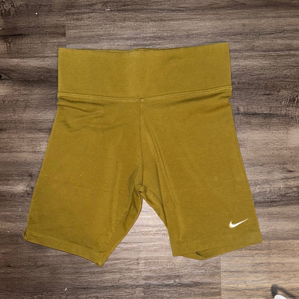 Nike Women's Olive Green Shorts
